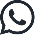 Logo WhatsApp Negro