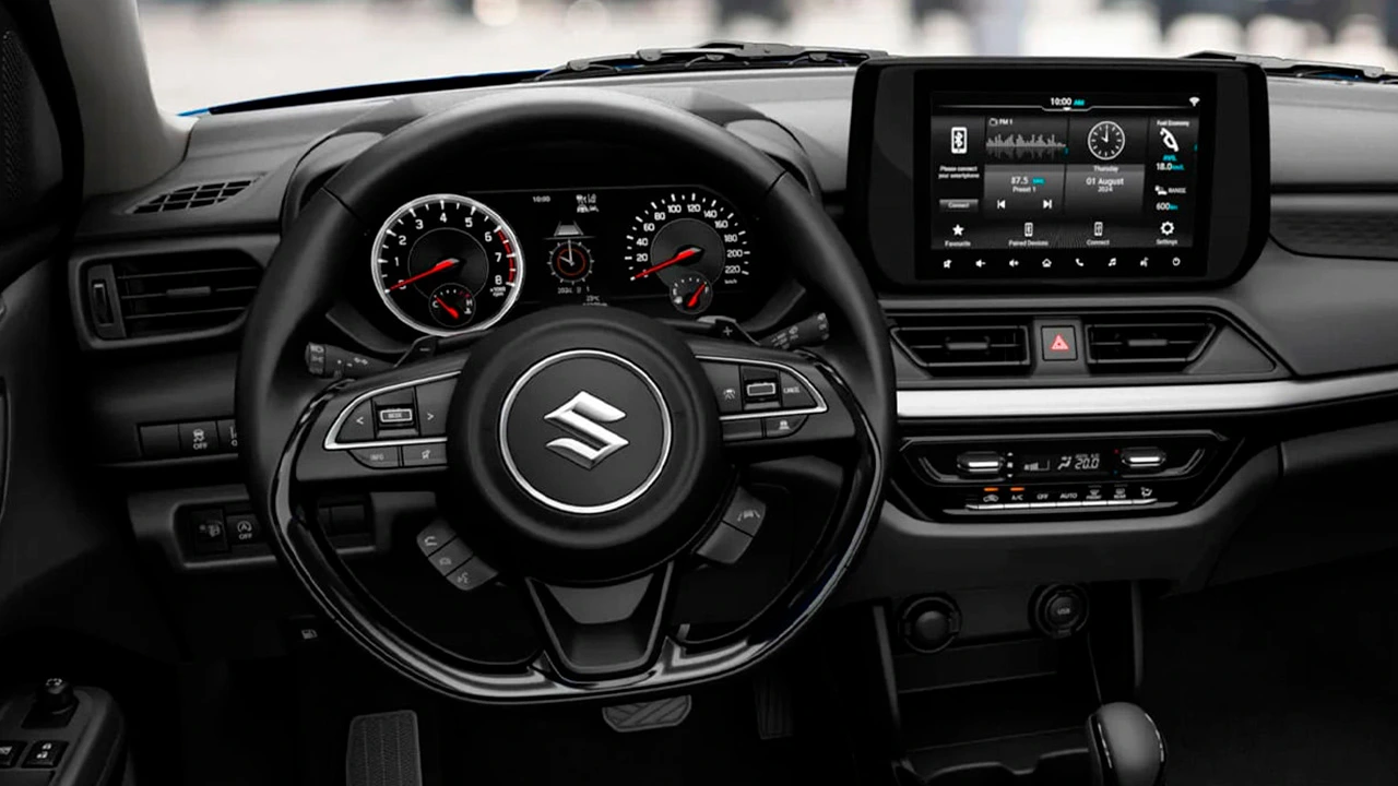 autozen-suzuki-interior-volante-new Autozen-suzuki-swift-hibrido-interior-volante