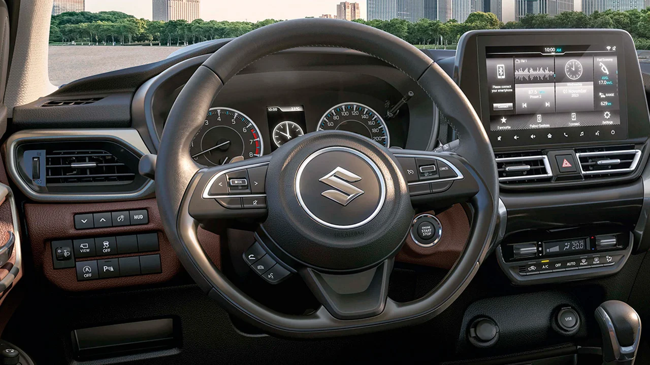 Autozen-suzuki-fronx-interior-volante Autozen-suzuki-fronx-interior-volante